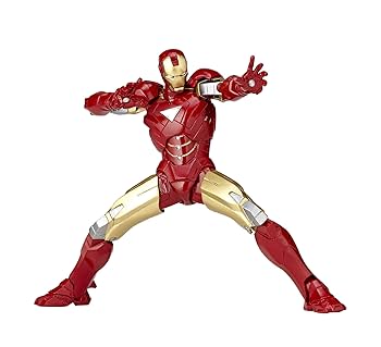 アイアンマン フィギュア 赤と金 アベンジャーズ」アイアンマン＆ウォーマシン、合金ボディの